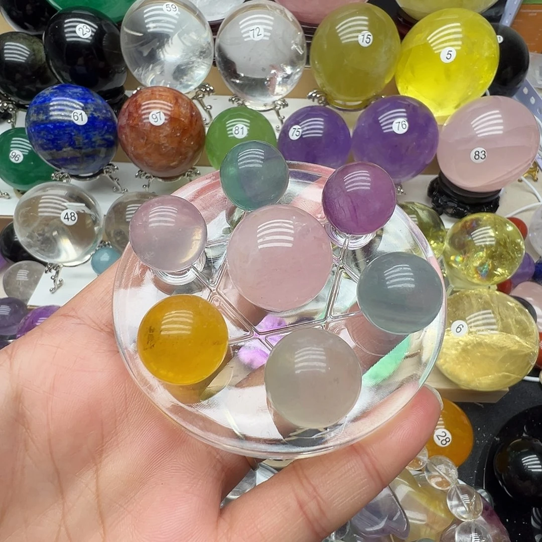 珠宝半成品水晶未镶嵌