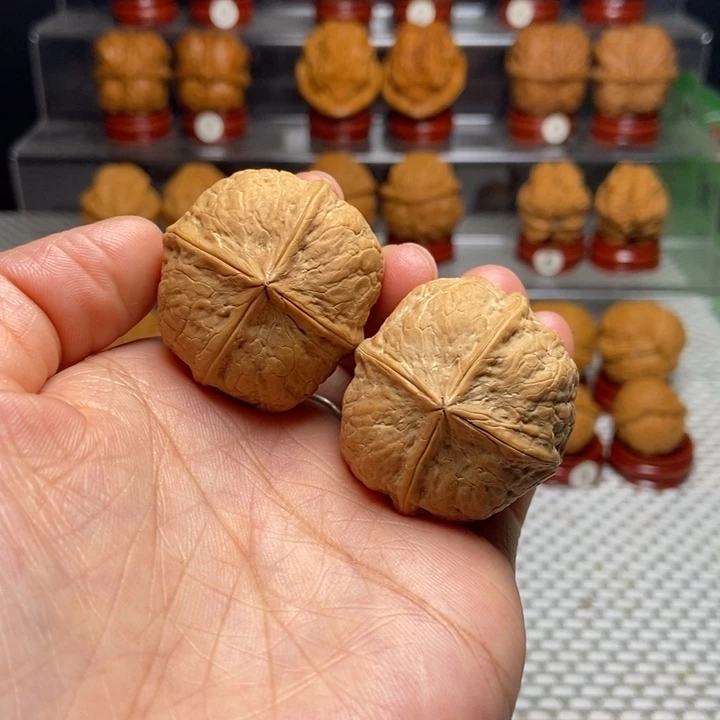 把件文玩核桃49骰子四棱