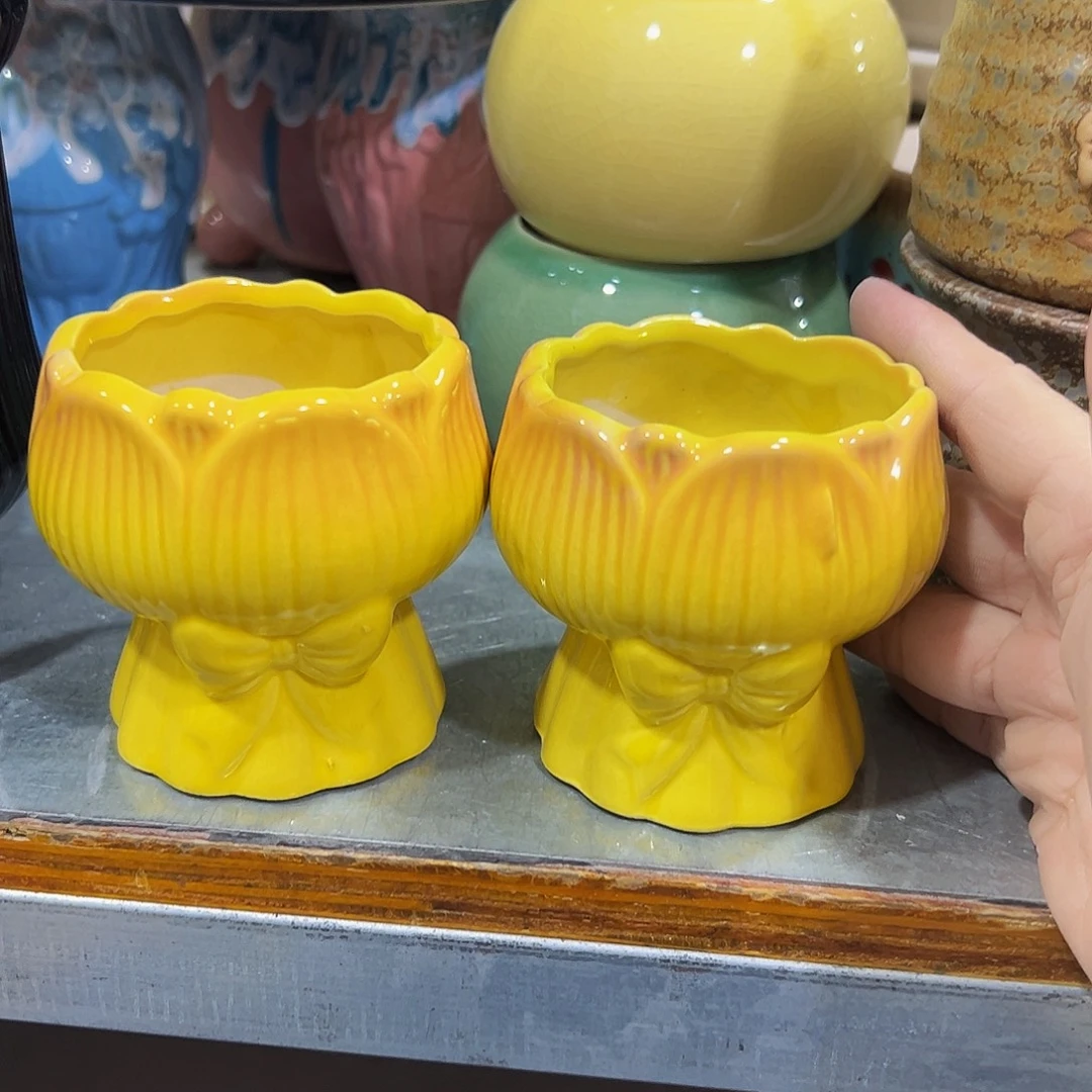 外贸尾单陶瓷花盆凑10米包邮