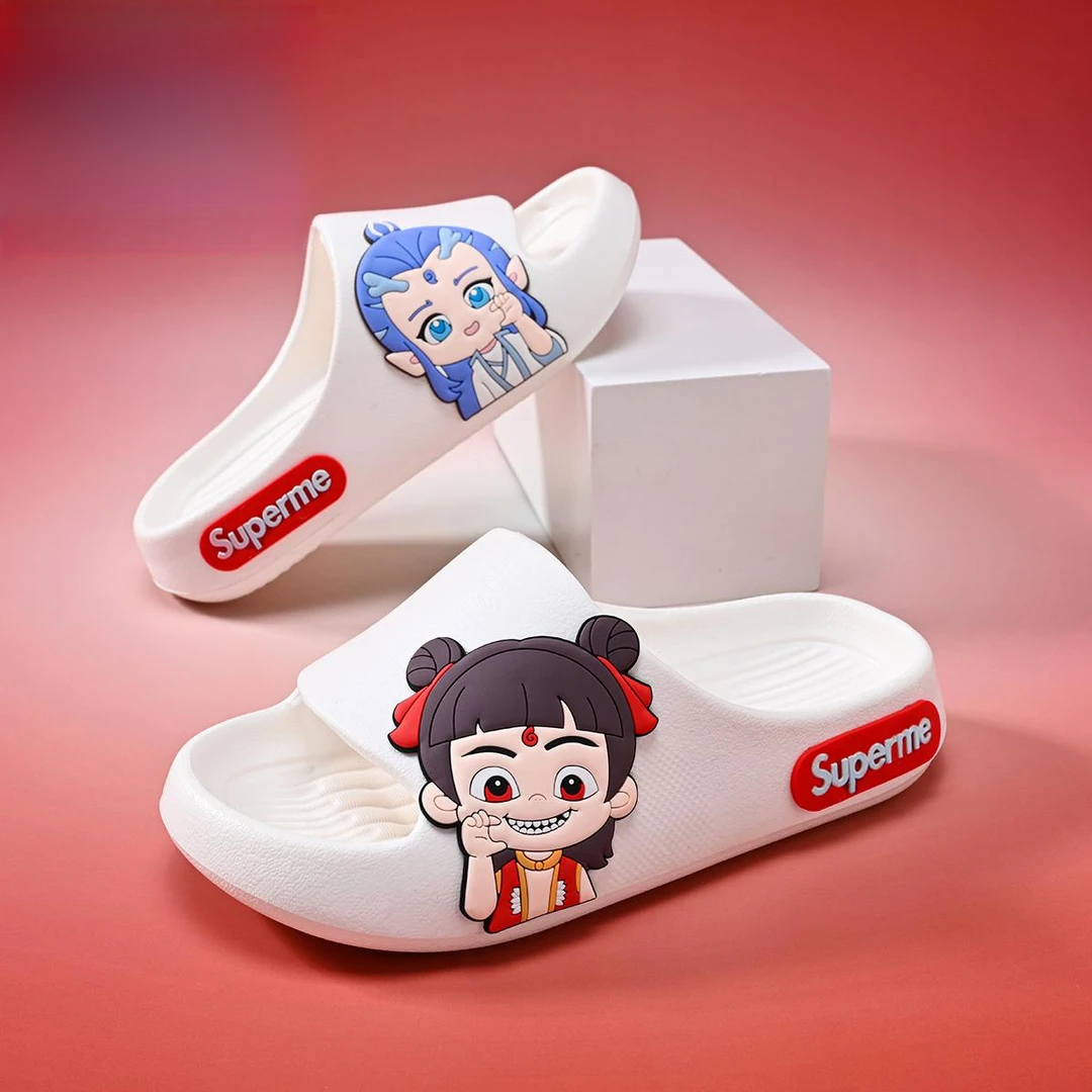哪吒敖丙儿童拖鞋男童夏季2025新款室内防滑宝宝凉拖鞋女童居家软