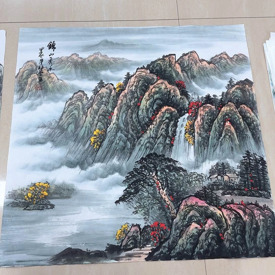国画国画作品集一个