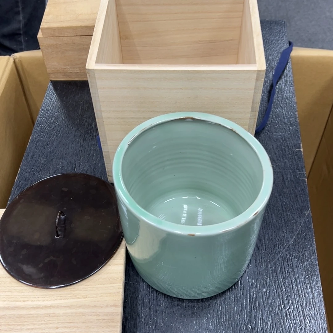 陶瓷日本中古工艺品摆件