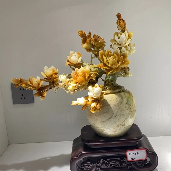 未镶嵌蛇纹石玉（覆膜）珠宝奇石