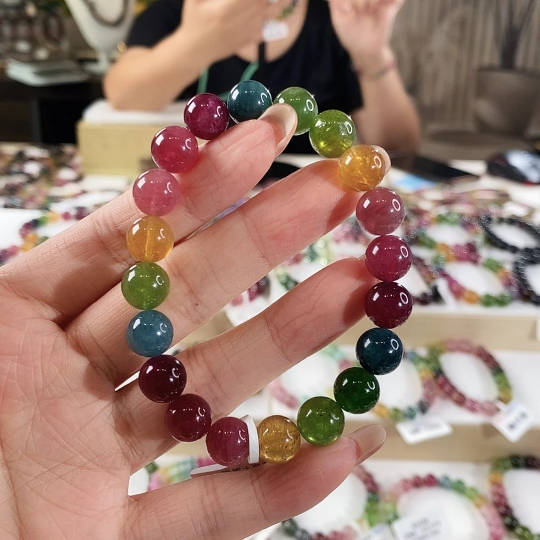 手串未镶嵌碧玺G2478单圈颜色微差