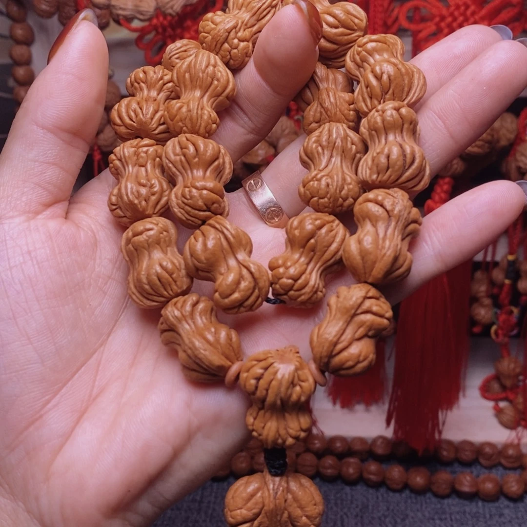 吊坠桃核龙纹桃枭