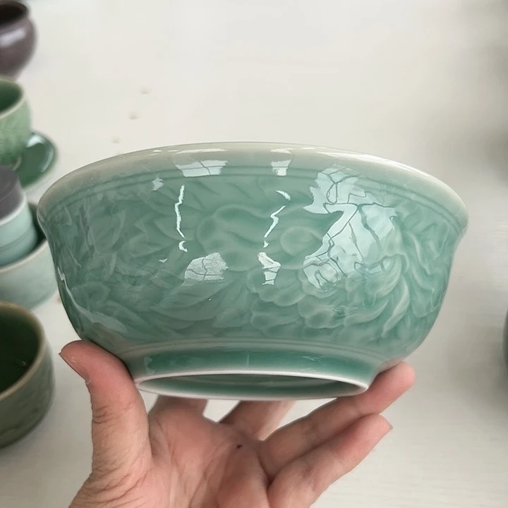 小米茶器龙泉青瓷