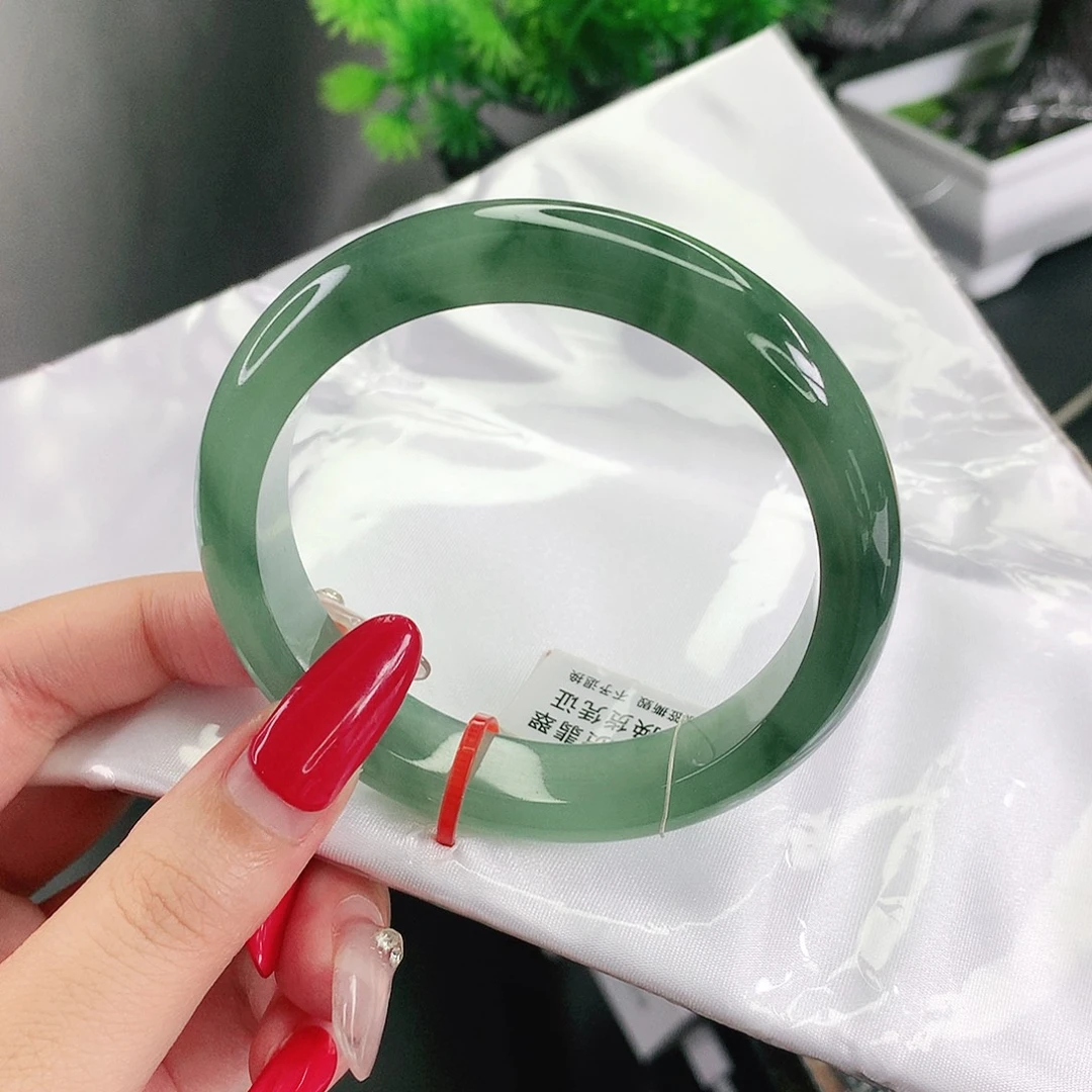 未镶嵌手镯翡翠缅甸天然a货翡翠手镯