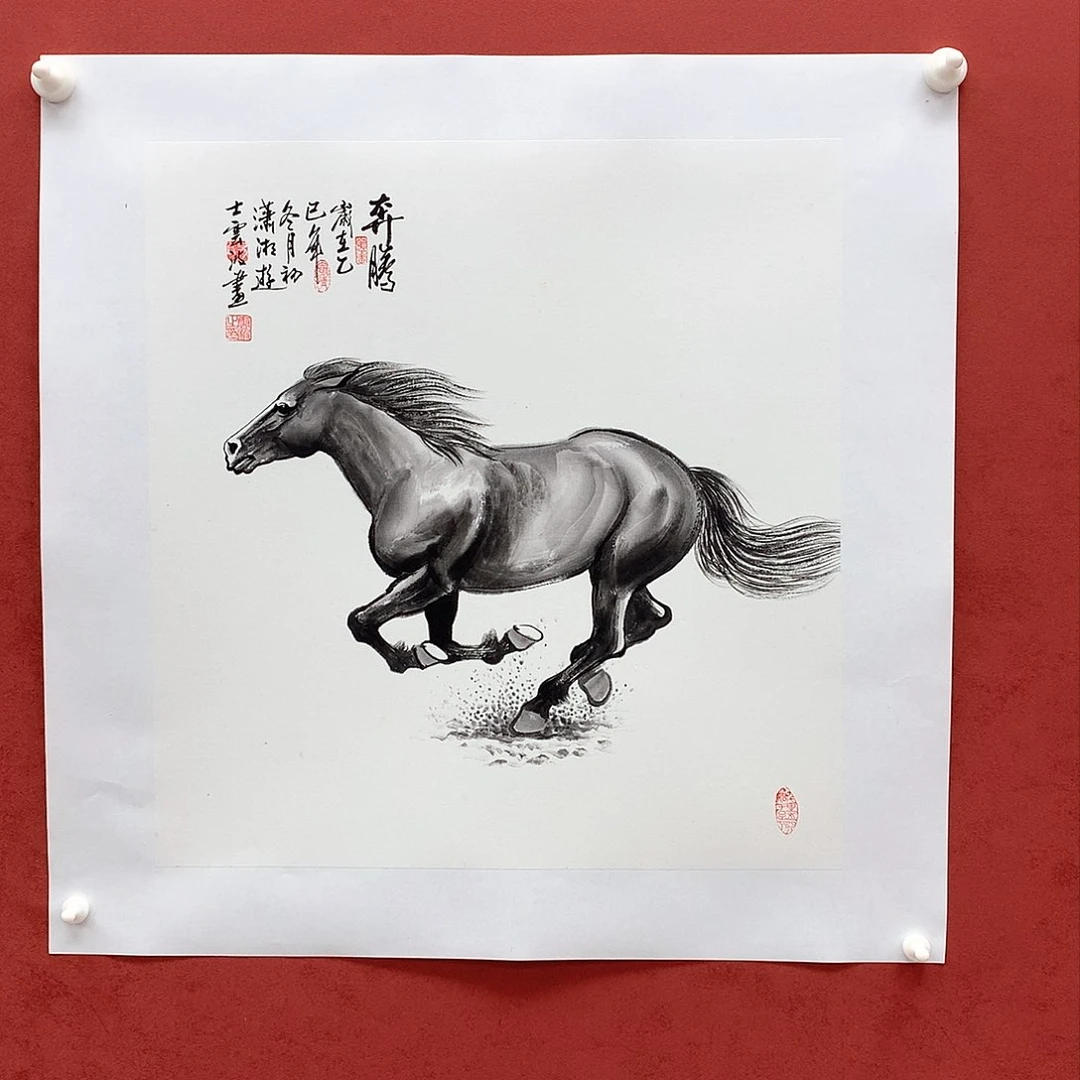 国画国画作品欣赏三尺