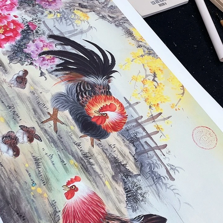 国画书画描金拓染金石传拓手写