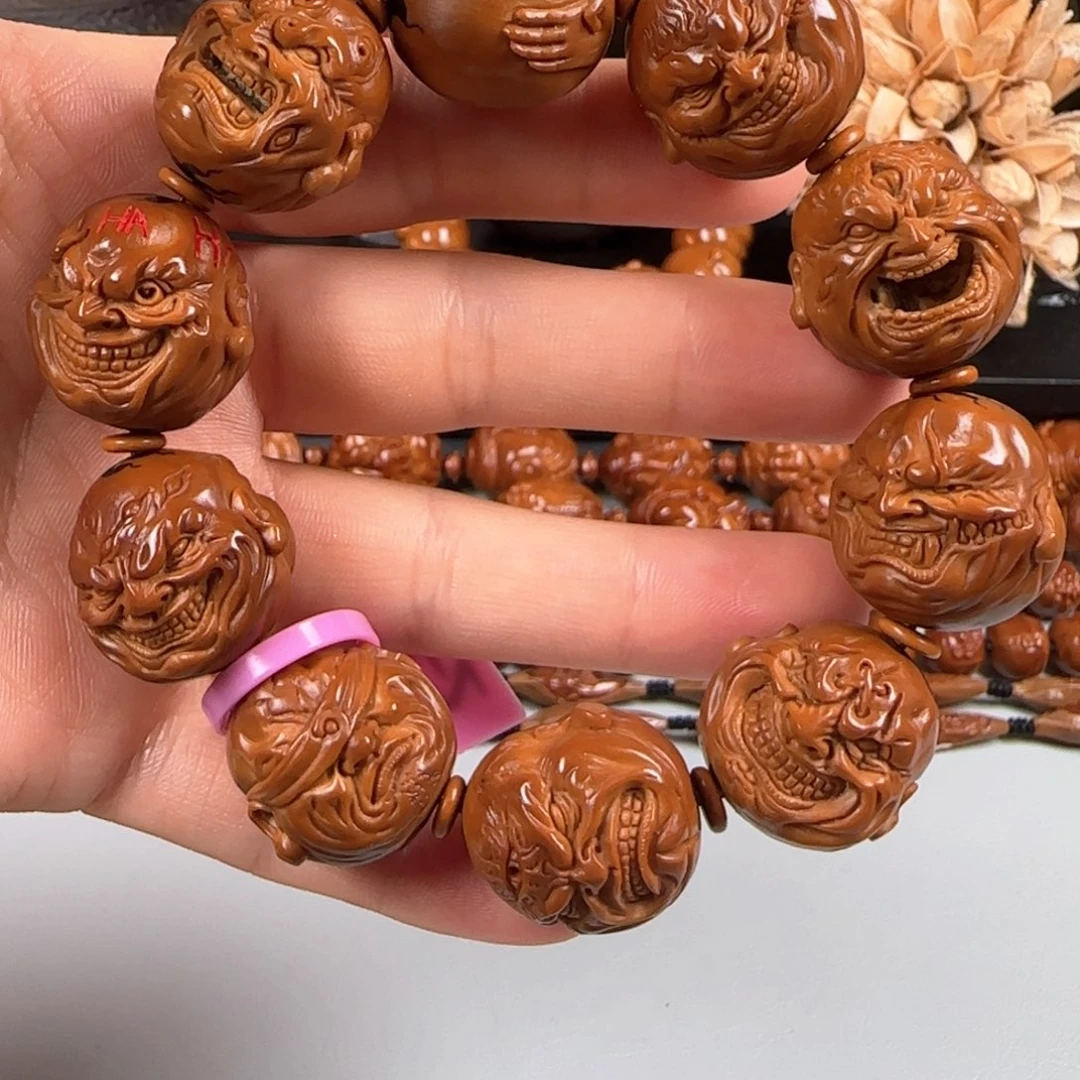 橄榄核手串/手链贞元 22双面恶僧