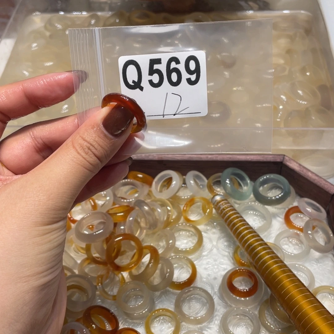 玛瑙/玉髓未镶嵌戒指569
