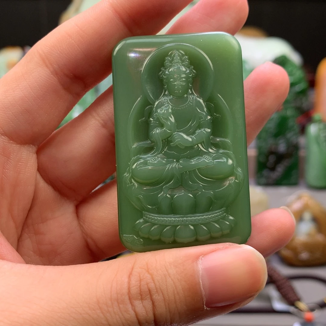 和田玉吊坠未镶嵌