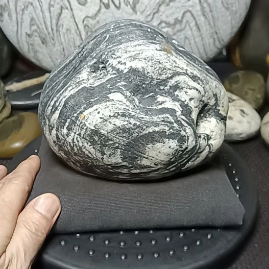 新疆金丝玉原石国画