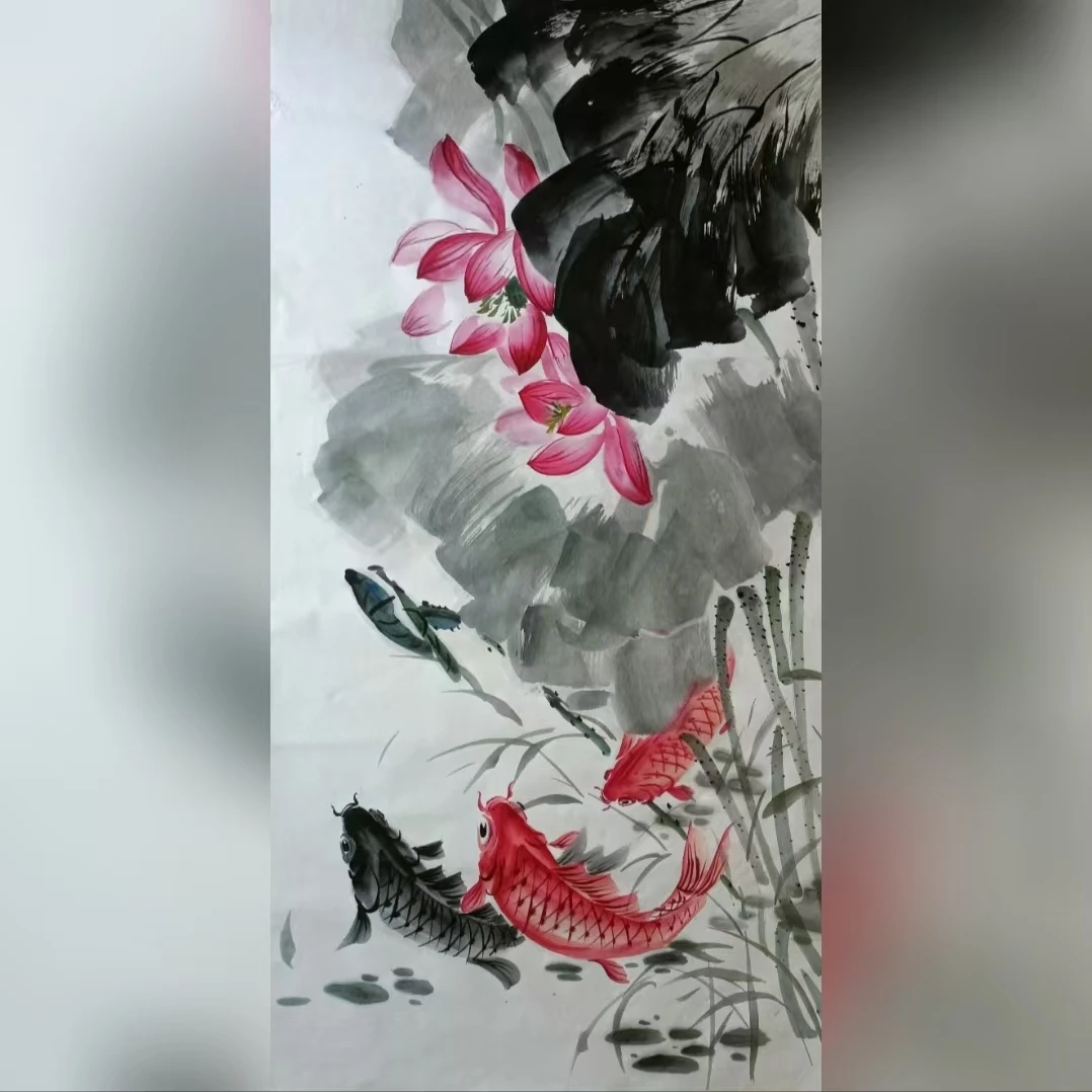 国画《鱼》系列课程