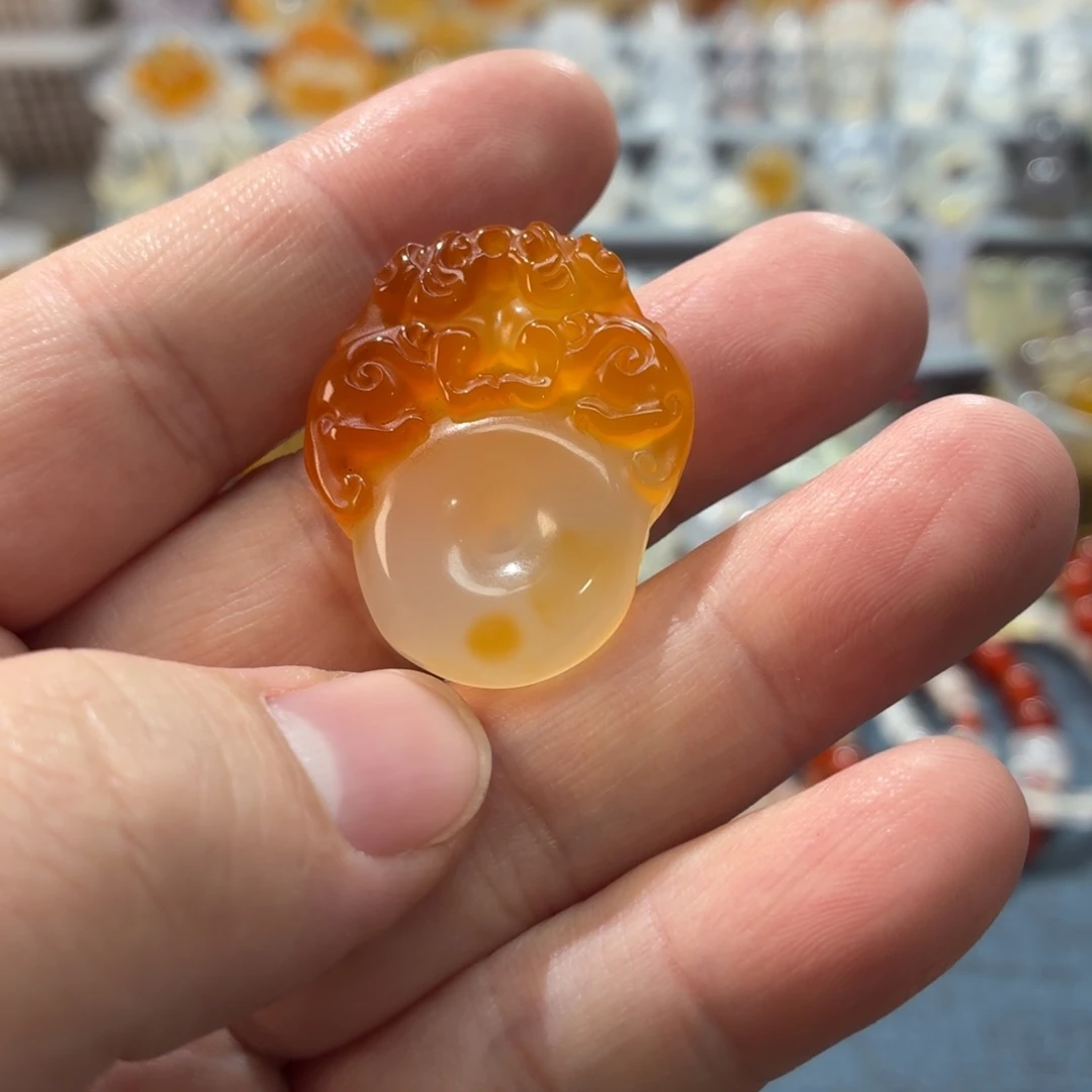 玛瑙/玉髓未镶嵌吊坠(不含链)