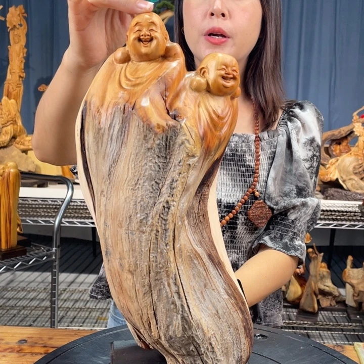 柏木（崖柏）随型摆件