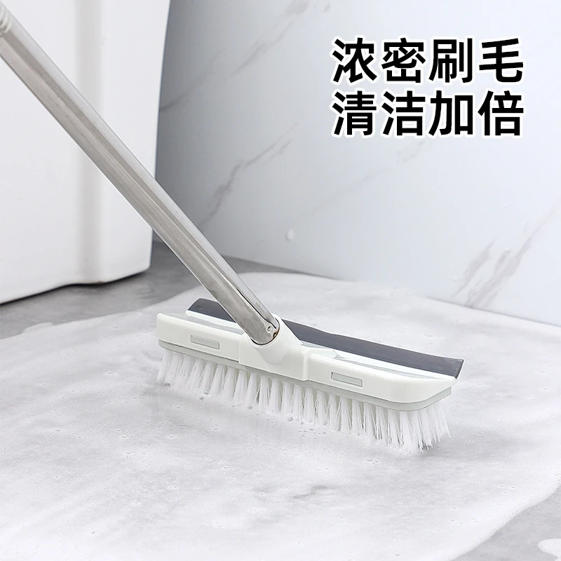 卫生间刷地刷子批发硬毛家用长柄浴室地板厕所清洁缝隙地板清洁刷