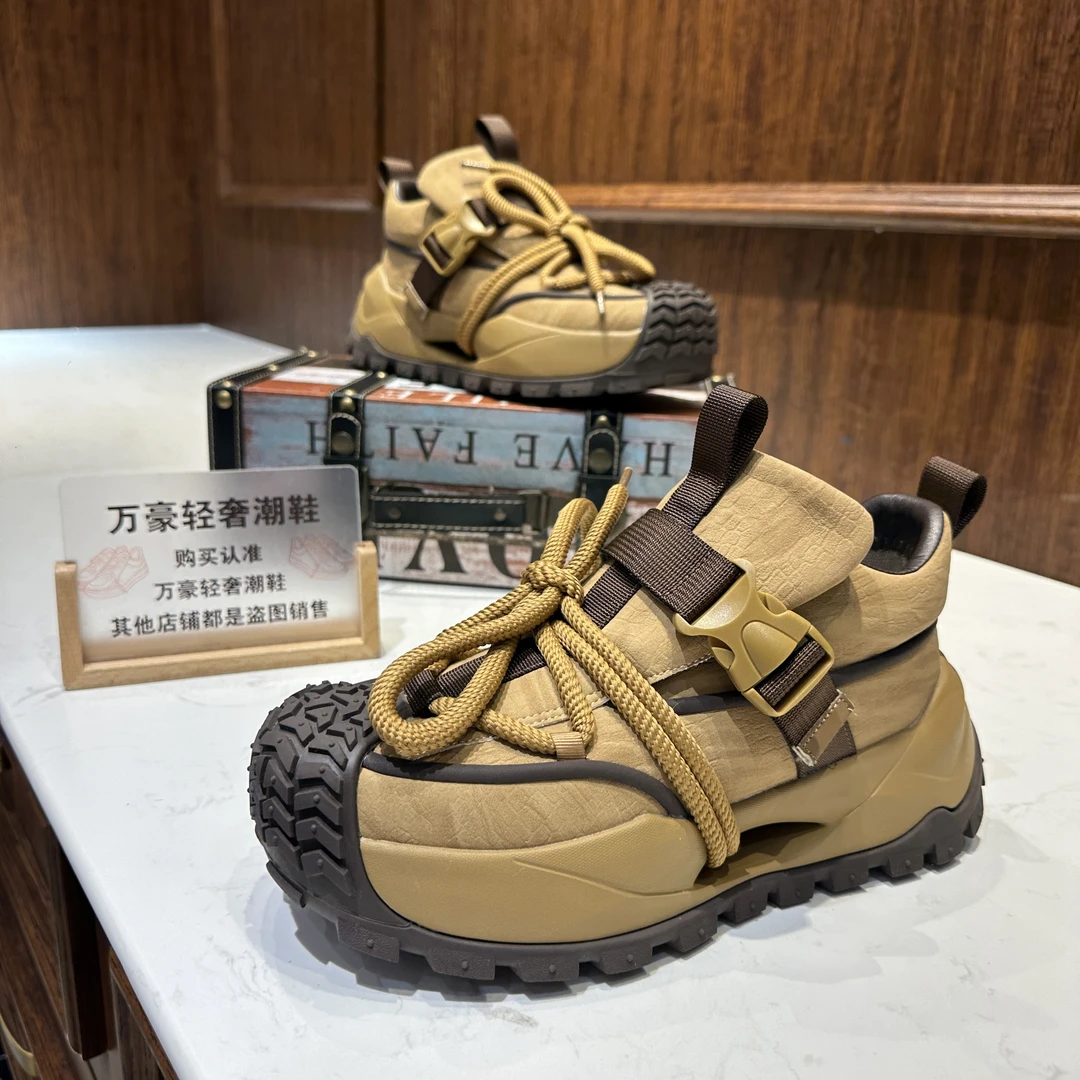 2025秋季原创男鞋子秋季新款潮流男鞋休闲鞋厚底老爹鞋潮鞋ins