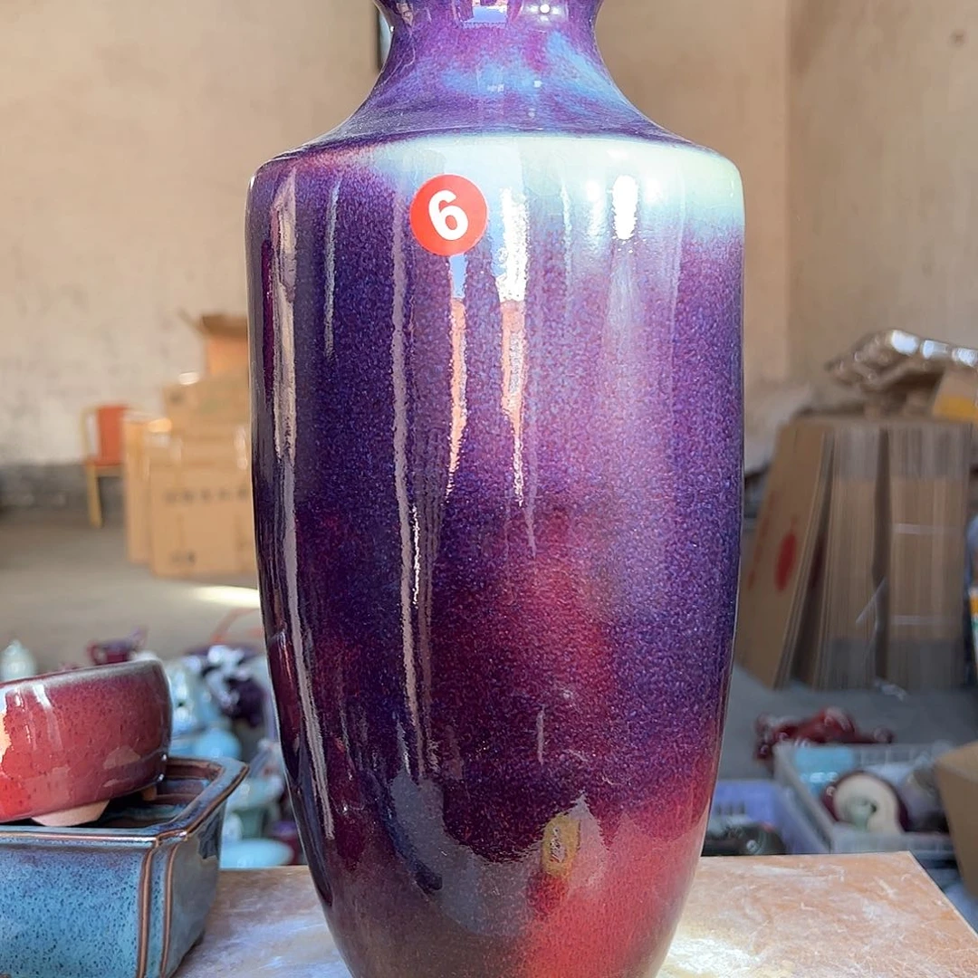 摆件郑家钧窑摆件微