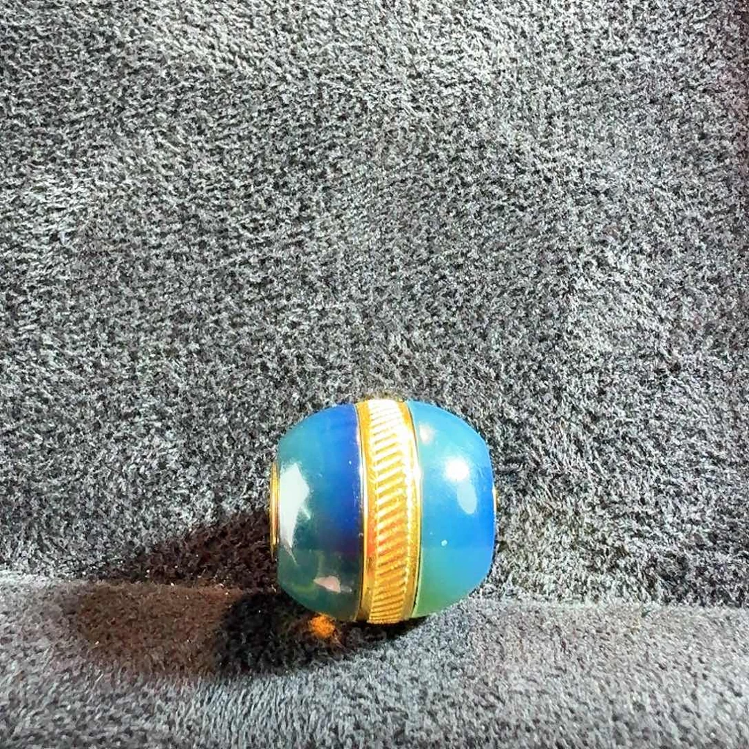 琥珀银S925镀金镶嵌颈饰墨西哥