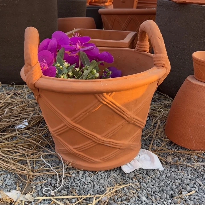 阿*40×40 高温加厚红陶