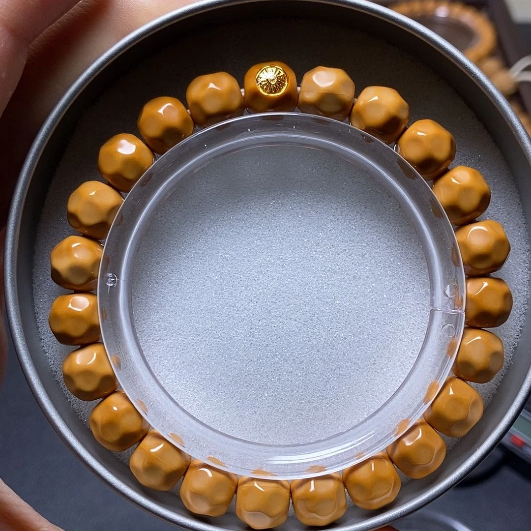 猴头核桃手串金标毕业小奶酪尺寸9-10全品80号