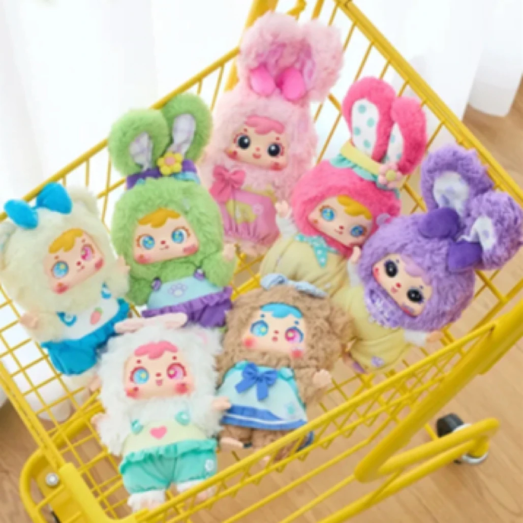 三小毛（Samuel）小熊小兔欢乐野餐毛绒挂件盲盒公仔礼物非原版