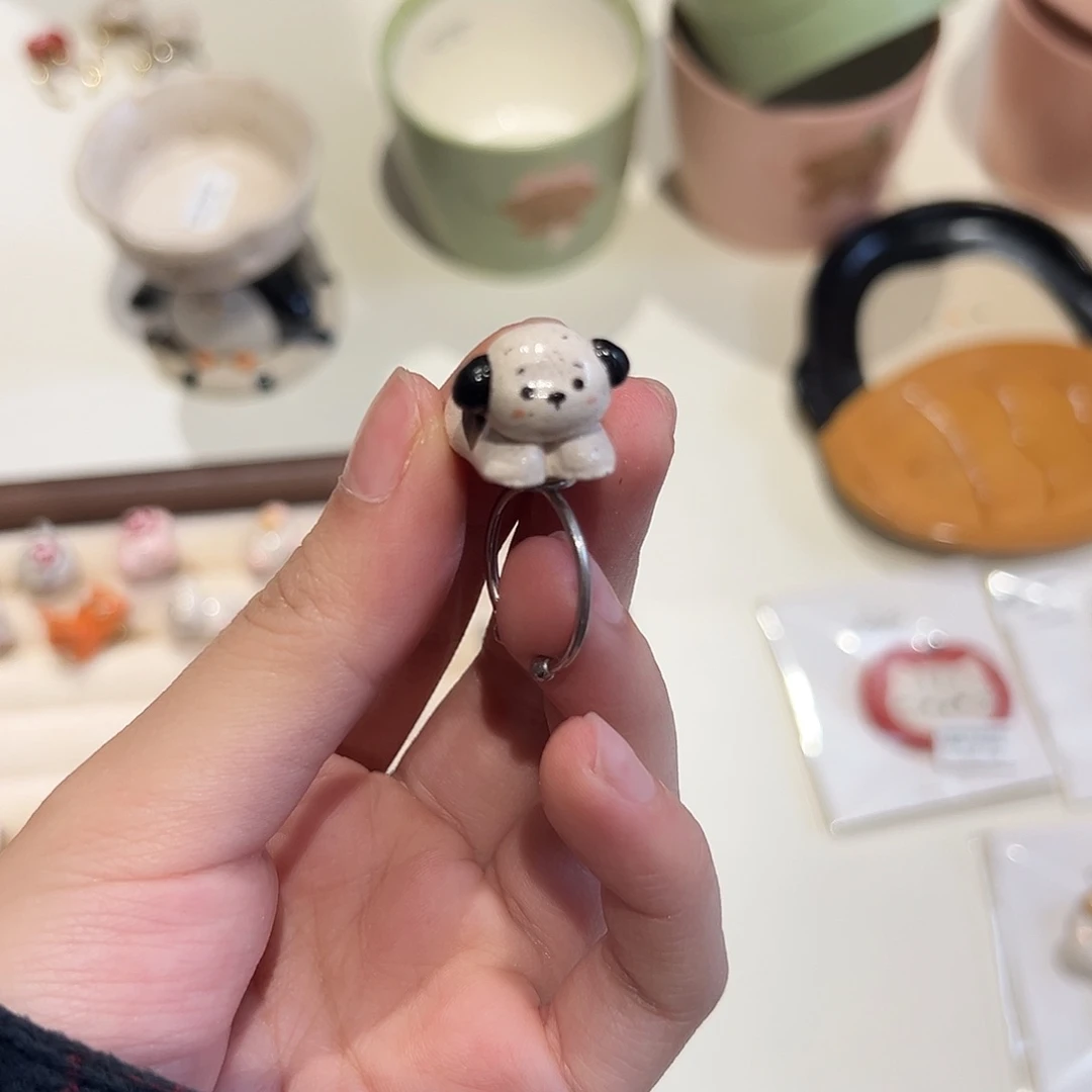 陶瓷戒指手作陶瓷手作