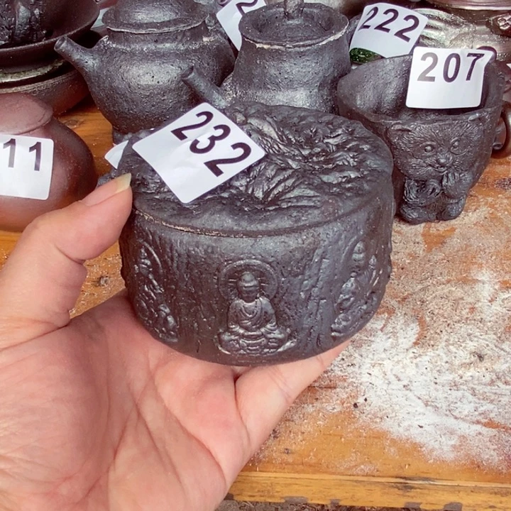 紫砂茶杯࿐****柴烧纯手工232