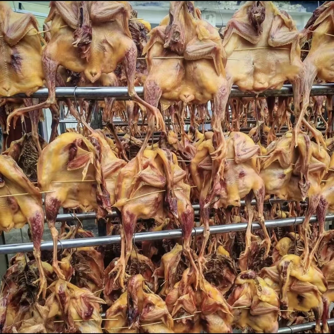 【风干咸鸡】大别山农家散养走地风干老母鸡  3只咸鸡
