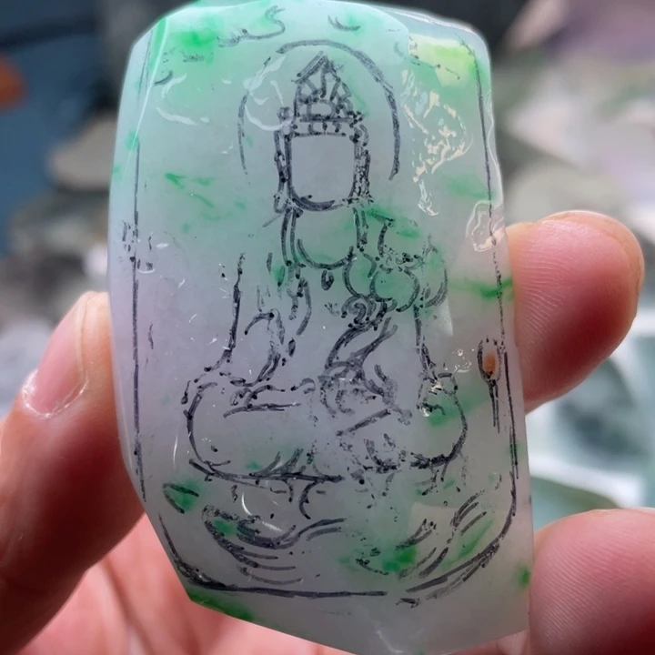 定制翡翠未镶嵌翡翠料子