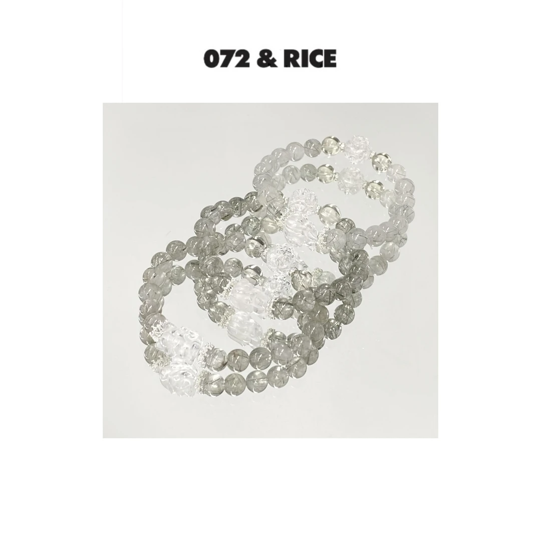 072 & RICE【小凤九】天然晶石手串多样性发货一个 VSL2049