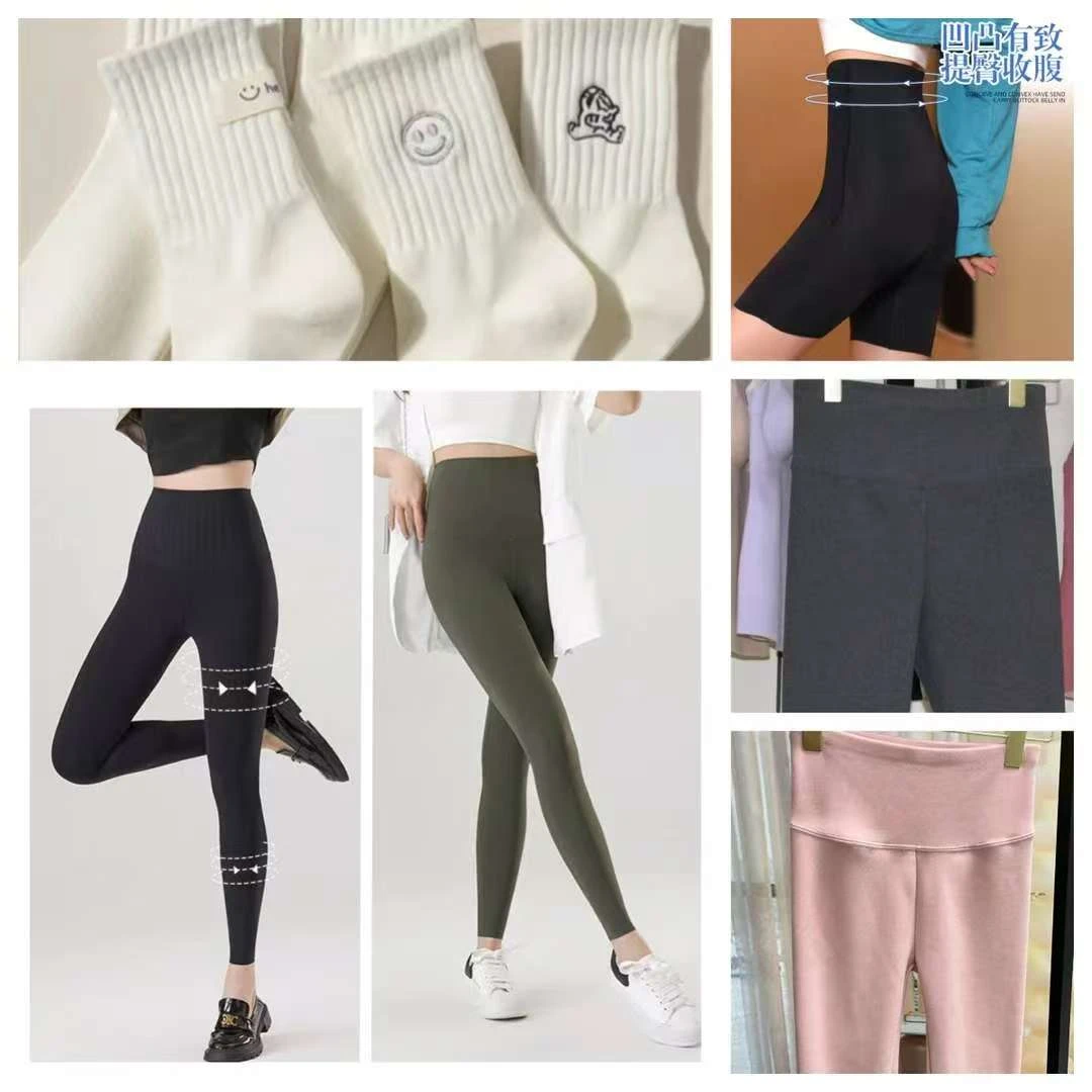 秋冬款女士黑色芭比裤肤色连脚踩脚袜子任意发打底显瘦连体裤袜