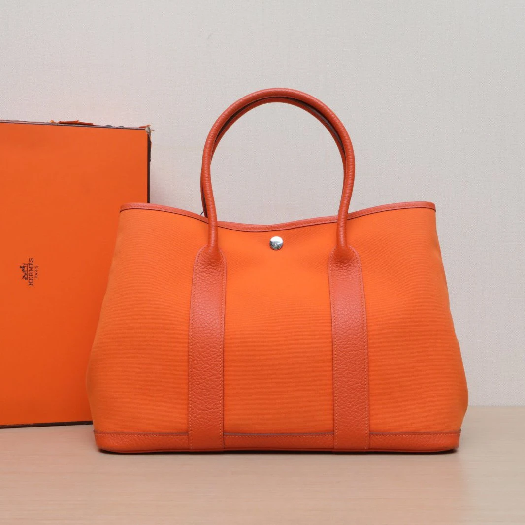 95新 Hermes/爱马仕 【娇】花园单肩包 36 NEGONA皮 T刻 888252
