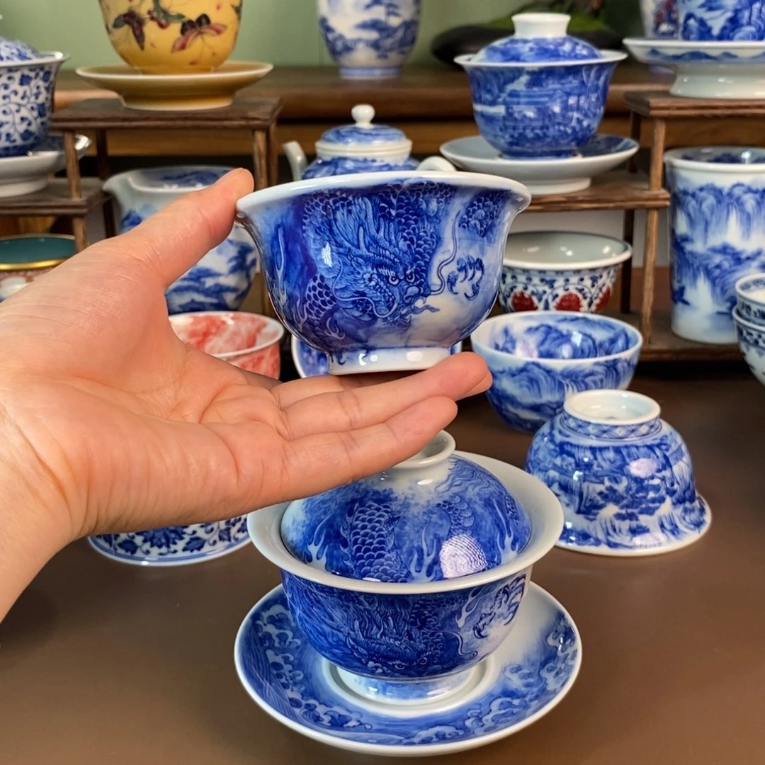 景德镇陶瓷手工手绘