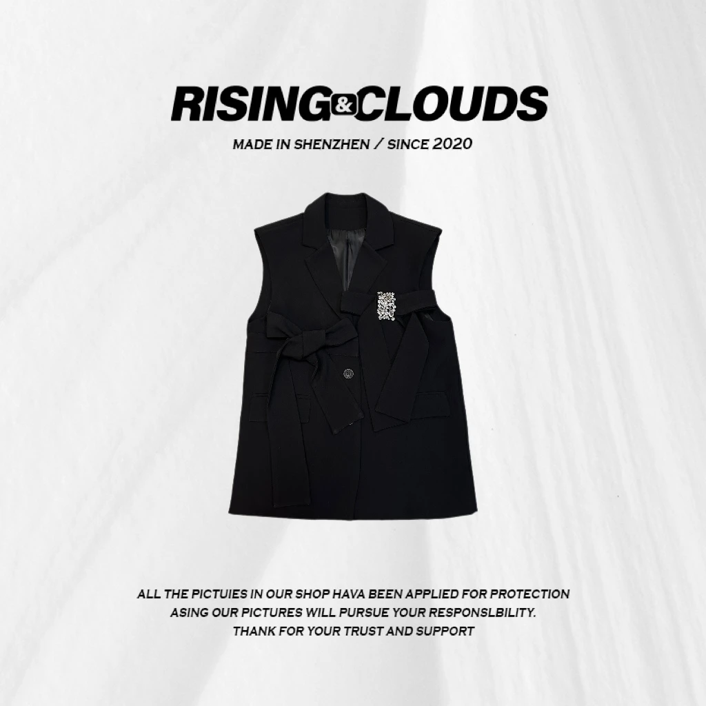 小云姐【白初】深圳无袖百搭舒适马甲010148