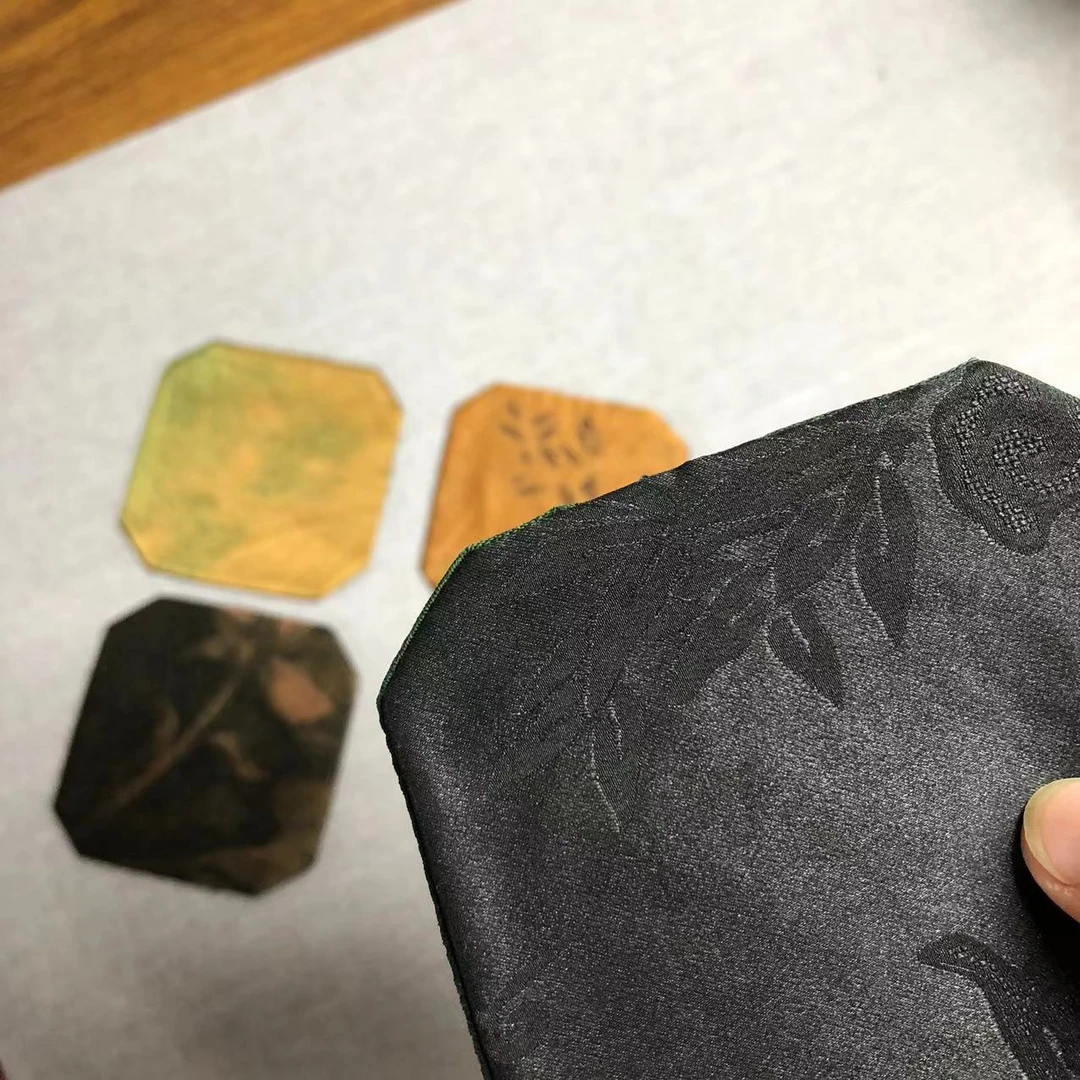 茶道配件 香云纱杯垫