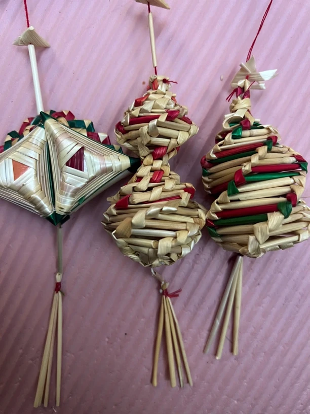 组合装纯手工编织工艺品