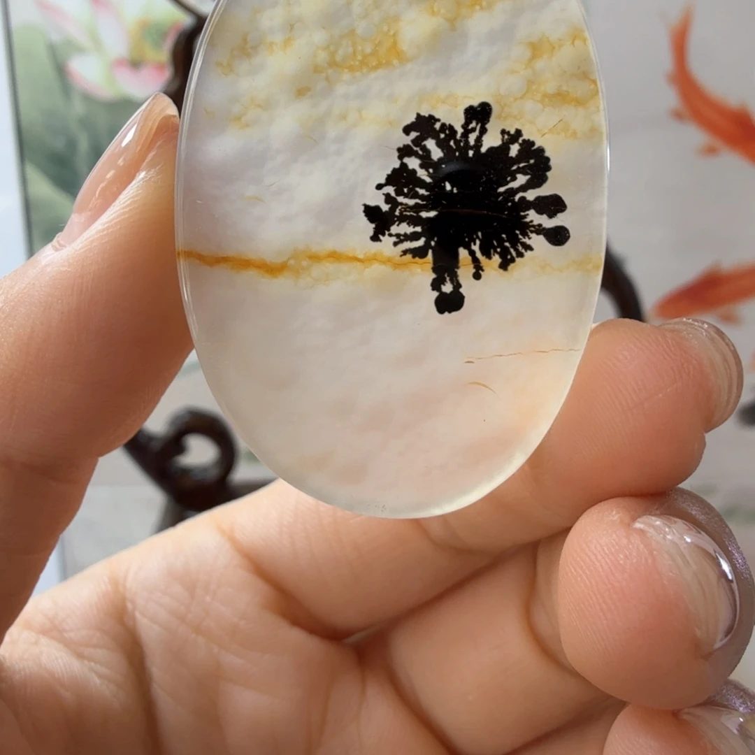 玛瑙/玉髓吊坠(不含链)未镶嵌