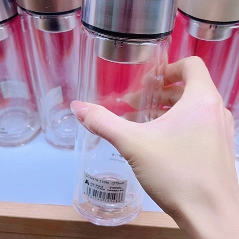 s***@万象玻璃双层V409R，370毫升