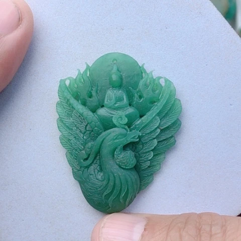 未镶嵌独山玉吊坠(不含链)?***?