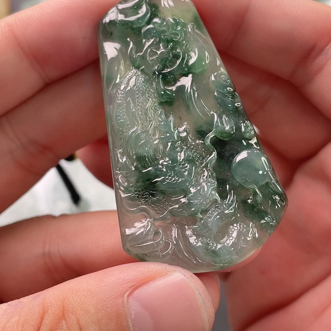 吊坠(不含链)未镶嵌翡翠羽*1