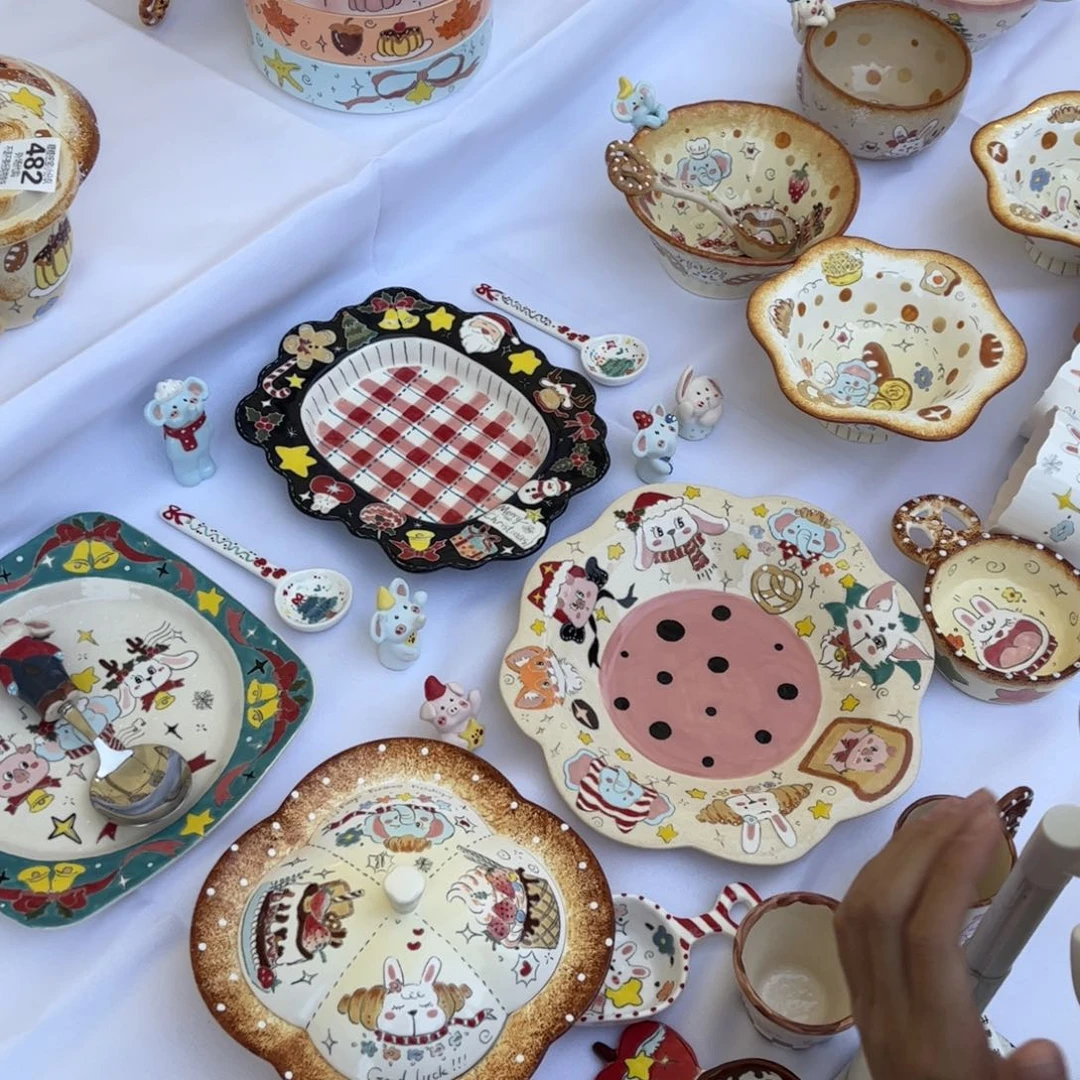 瓷片8806一起逛集市啦