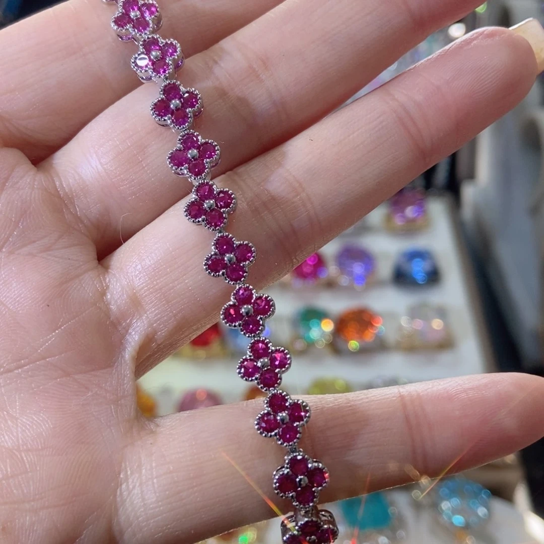 66锆石（处理）手链