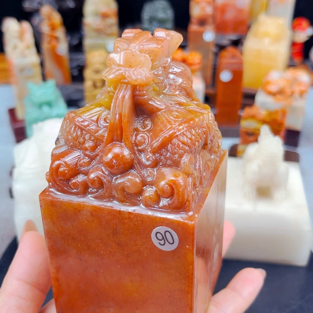 寿山石闪购商品瑕疵料6*6