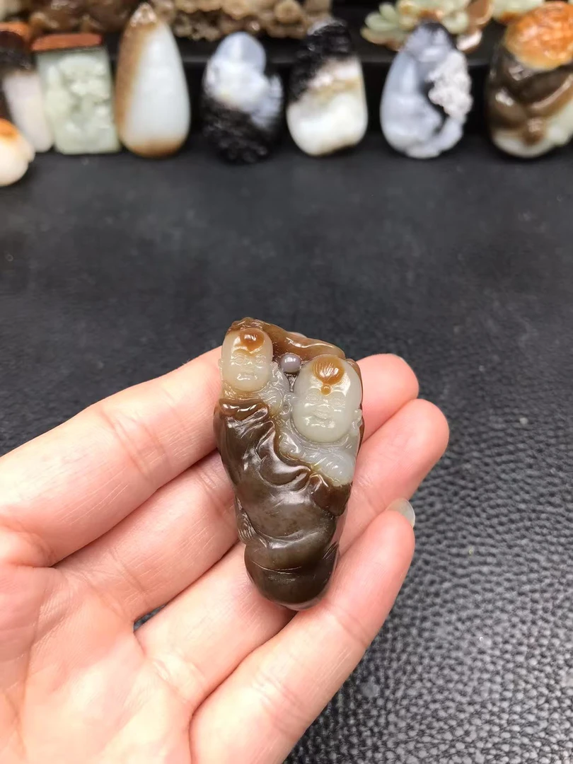 和田玉，糖衣佛，子孙万代