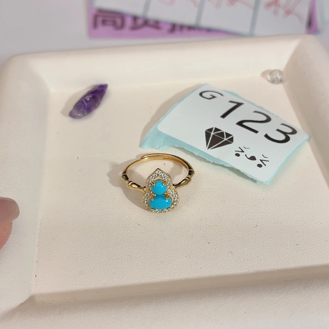 银S925镶嵌水晶珠宝半成品