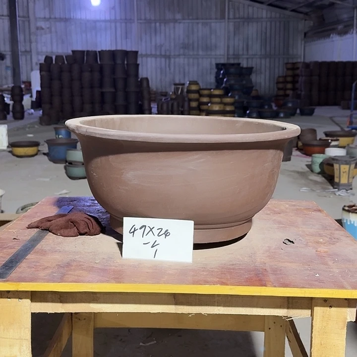 紫砂花盆手工制作23