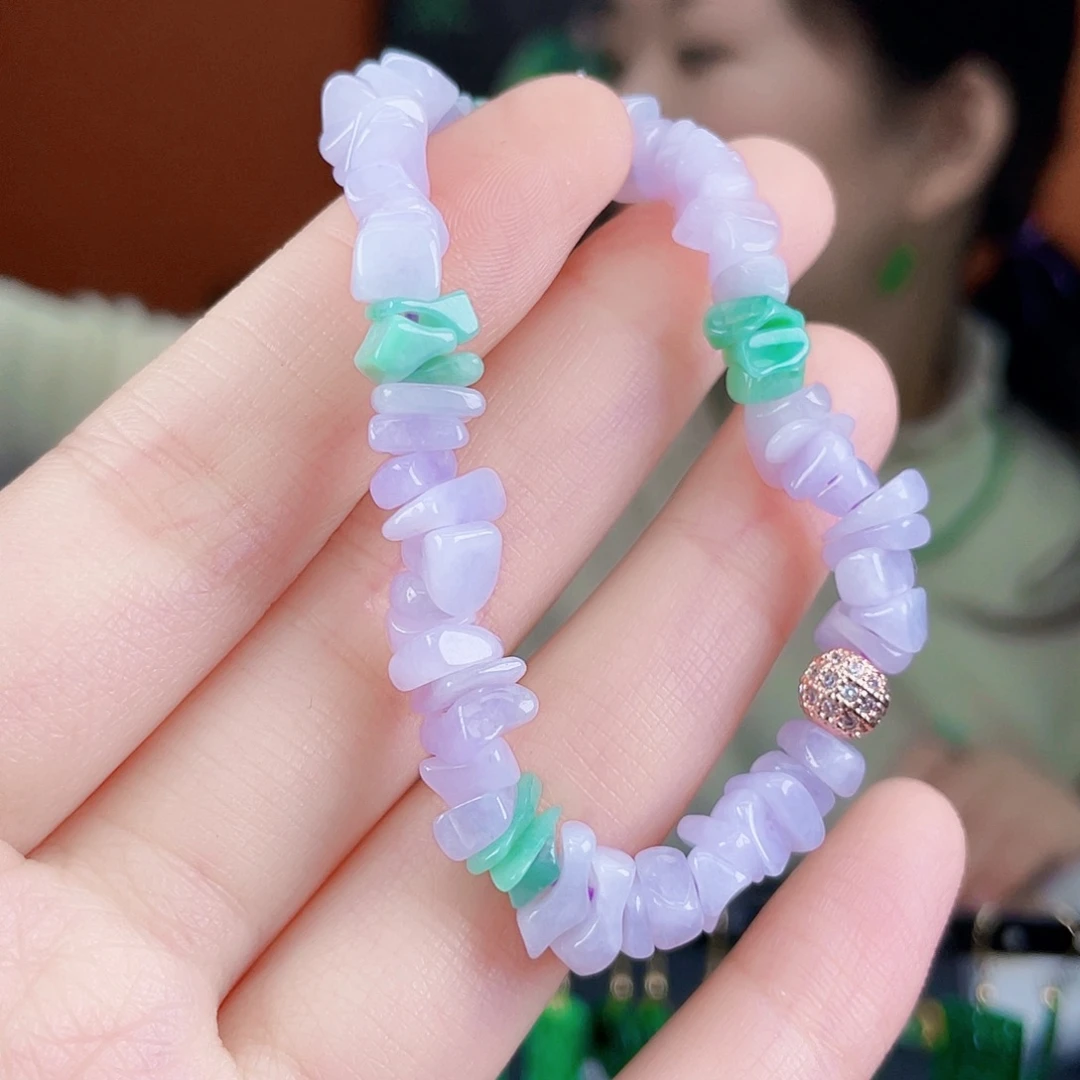 翡翠未镶嵌耳饰饰品