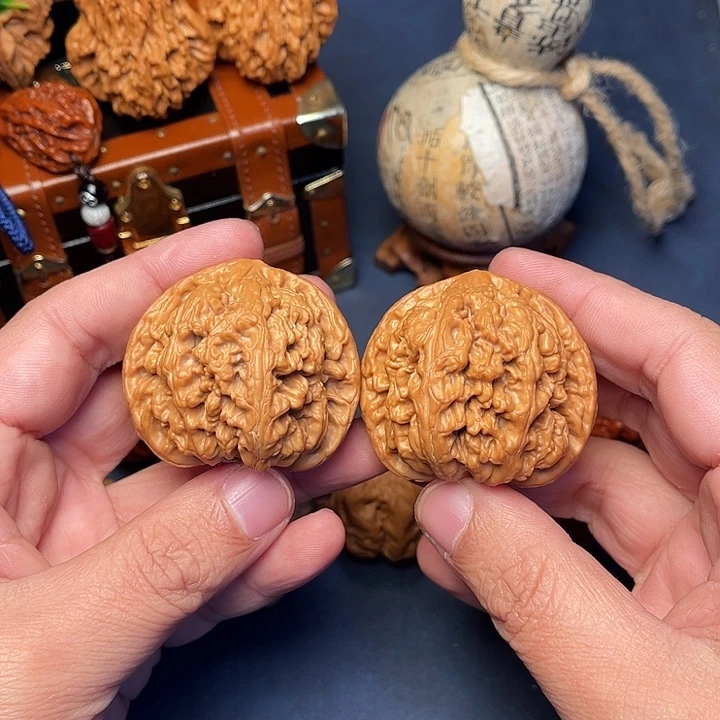 文玩核桃把件47大粗筋